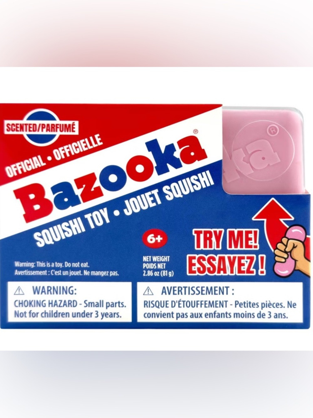 Bazooka Scented Squishi Squeeze Toy